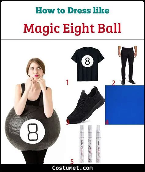 how to make a magic 8 ball costume